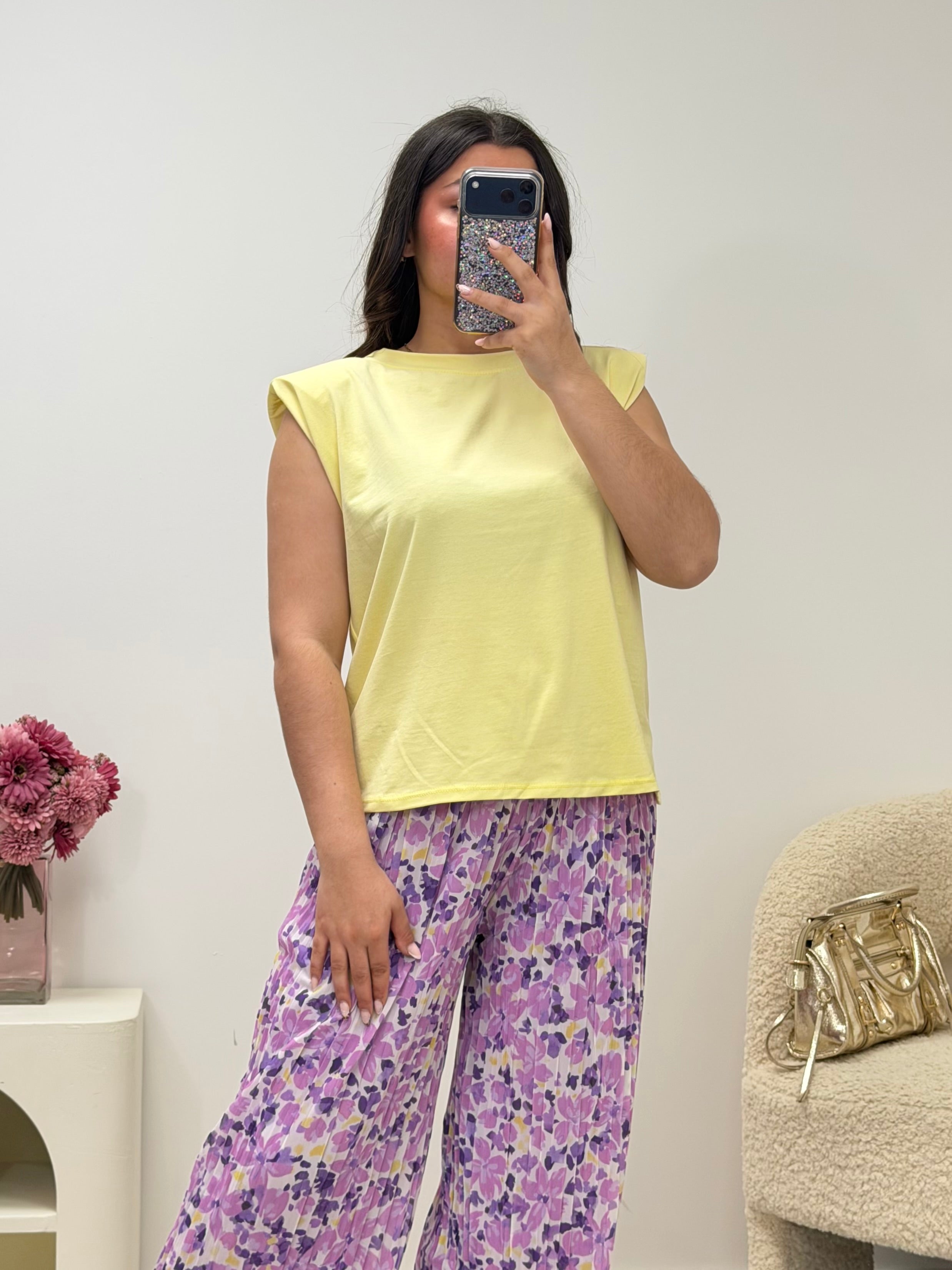 t-shirt T-shirt MARWA jaune dsclothes