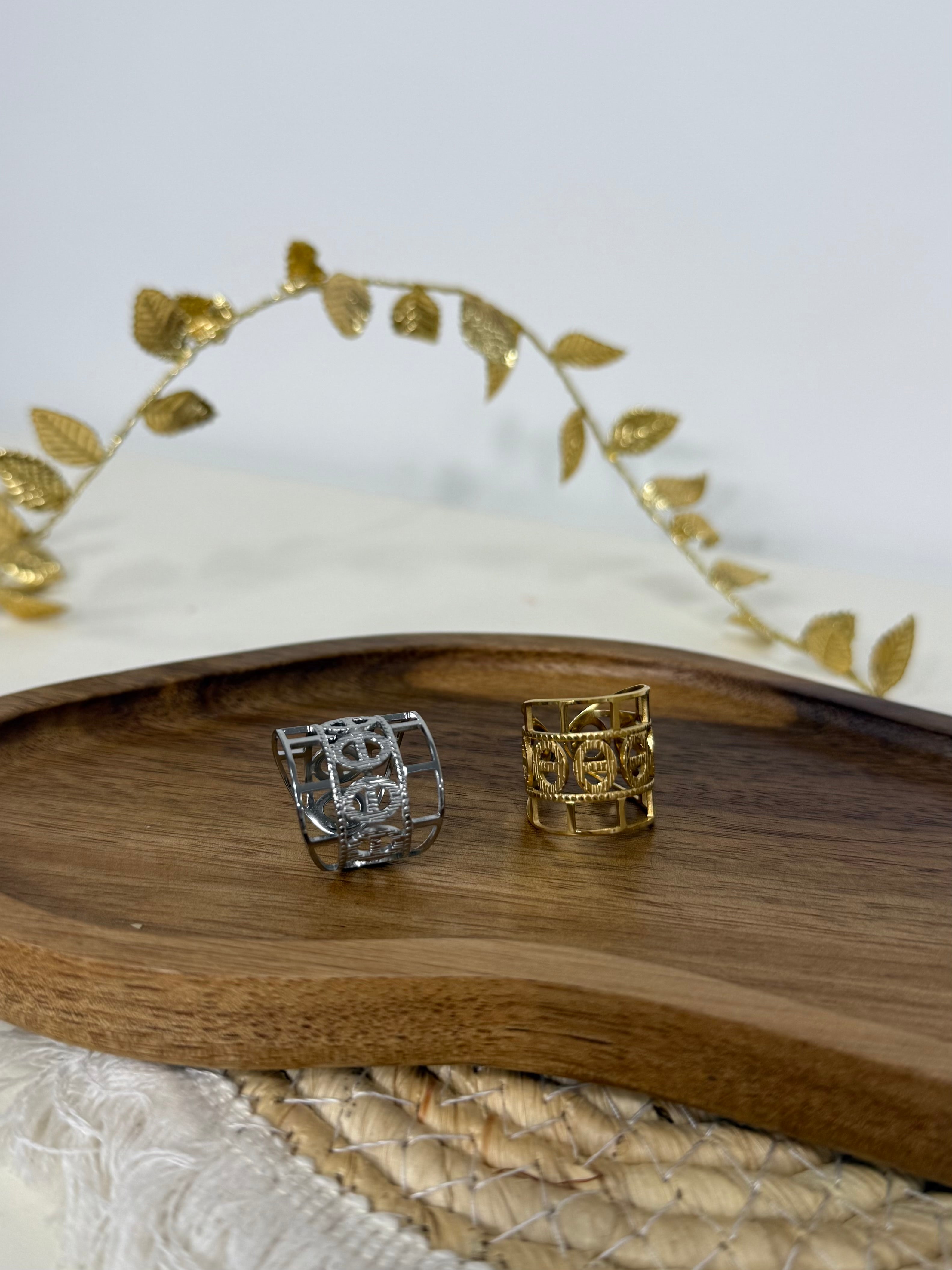 bague Bague Thaïs doré | Acier inoxydable dsclothes