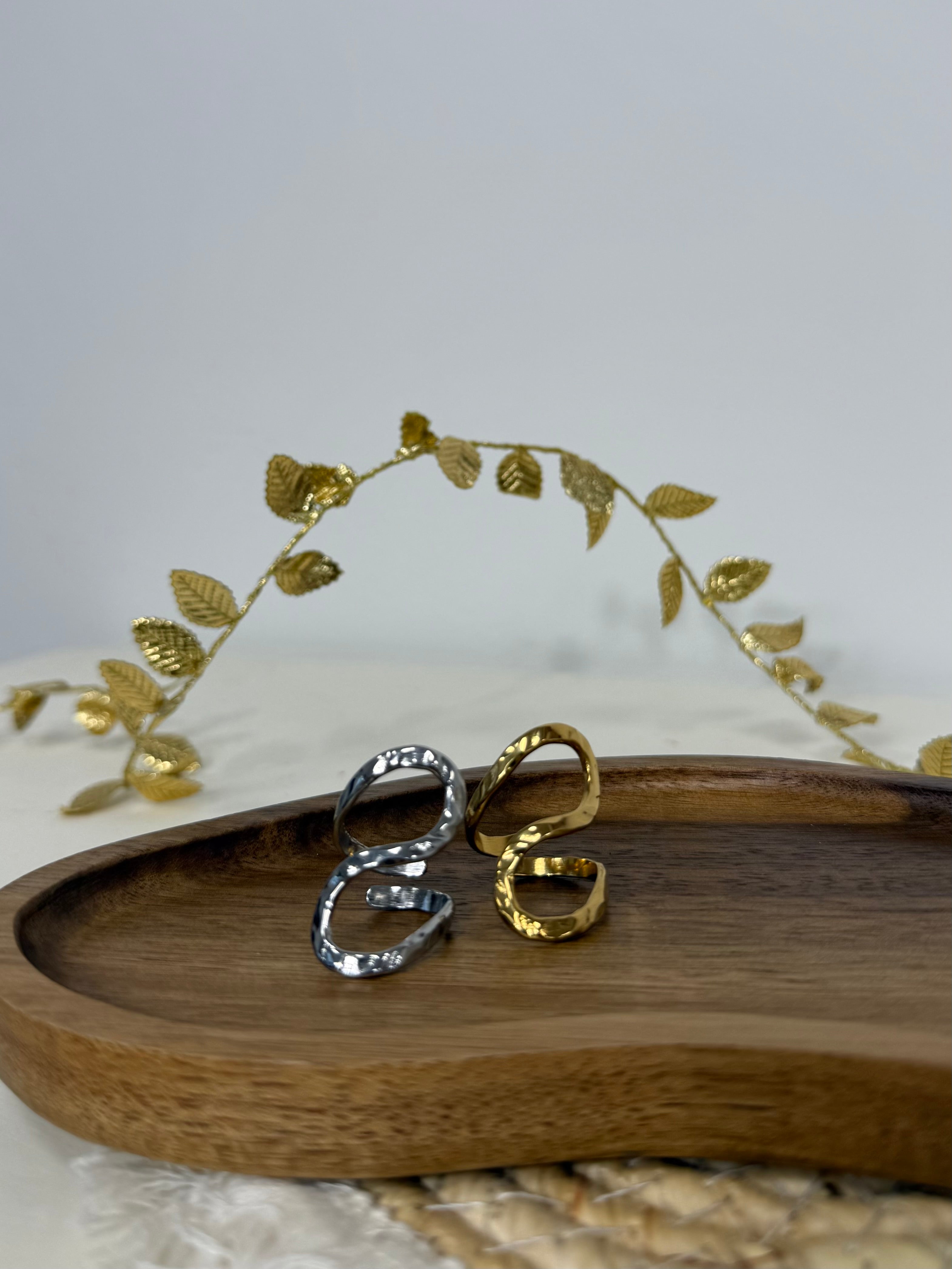 bague Bague Jessica argenté | Acier inoxydable dsclothes