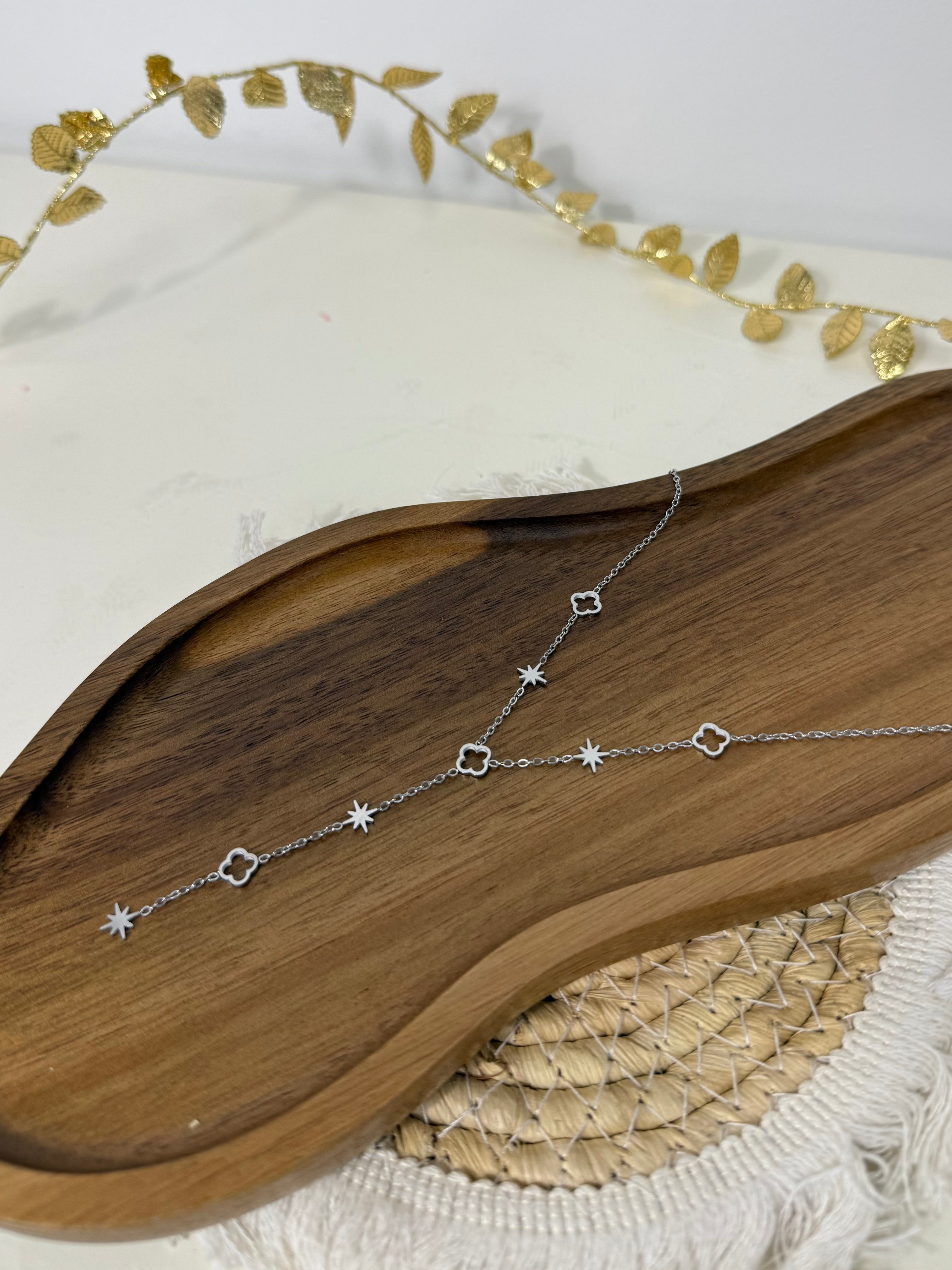 collier Collier Aura argenté | Avier Inoxydable dsclothes