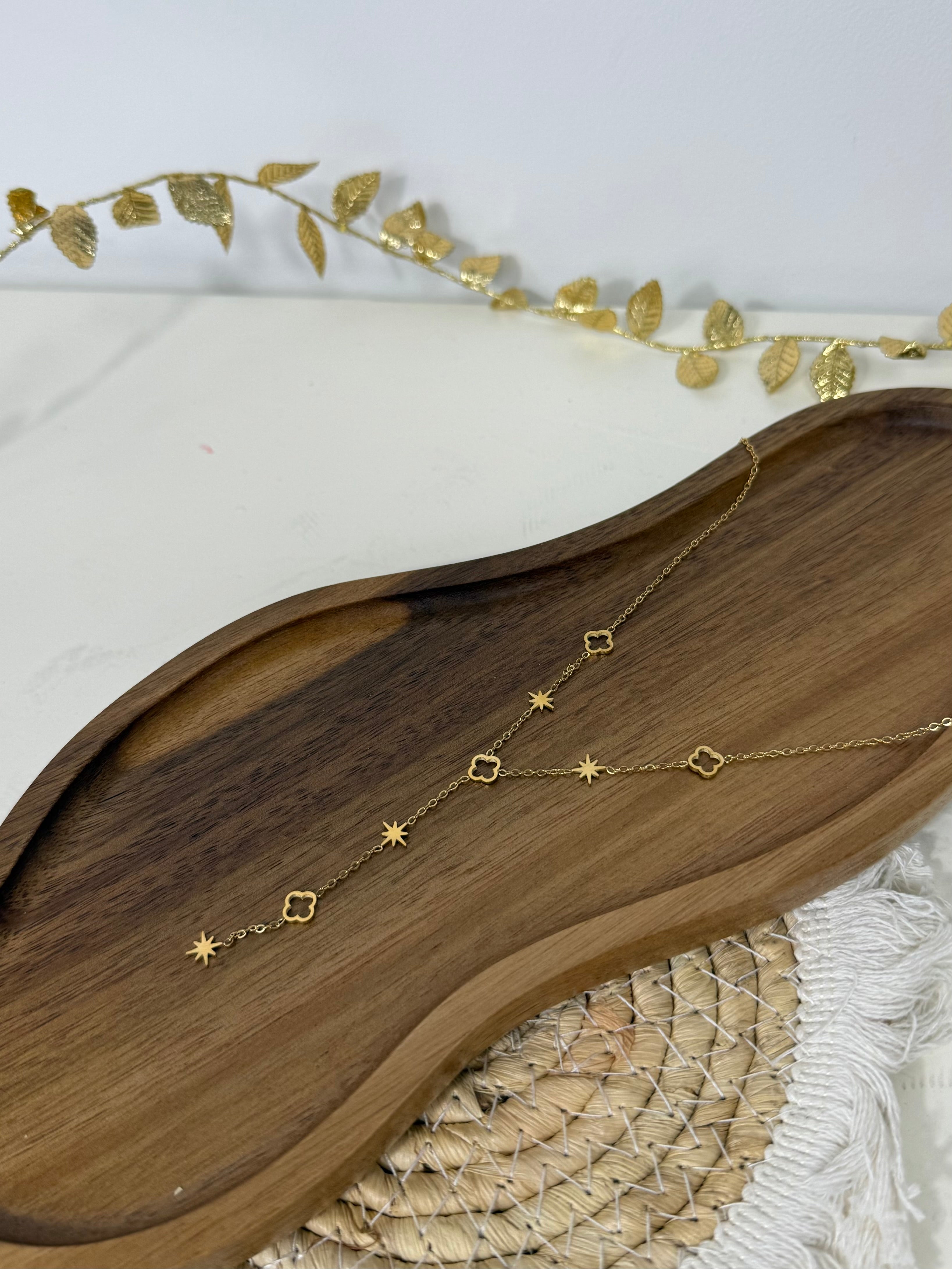 collier Collier Aura doré | Avier Inoxydable dsclothes