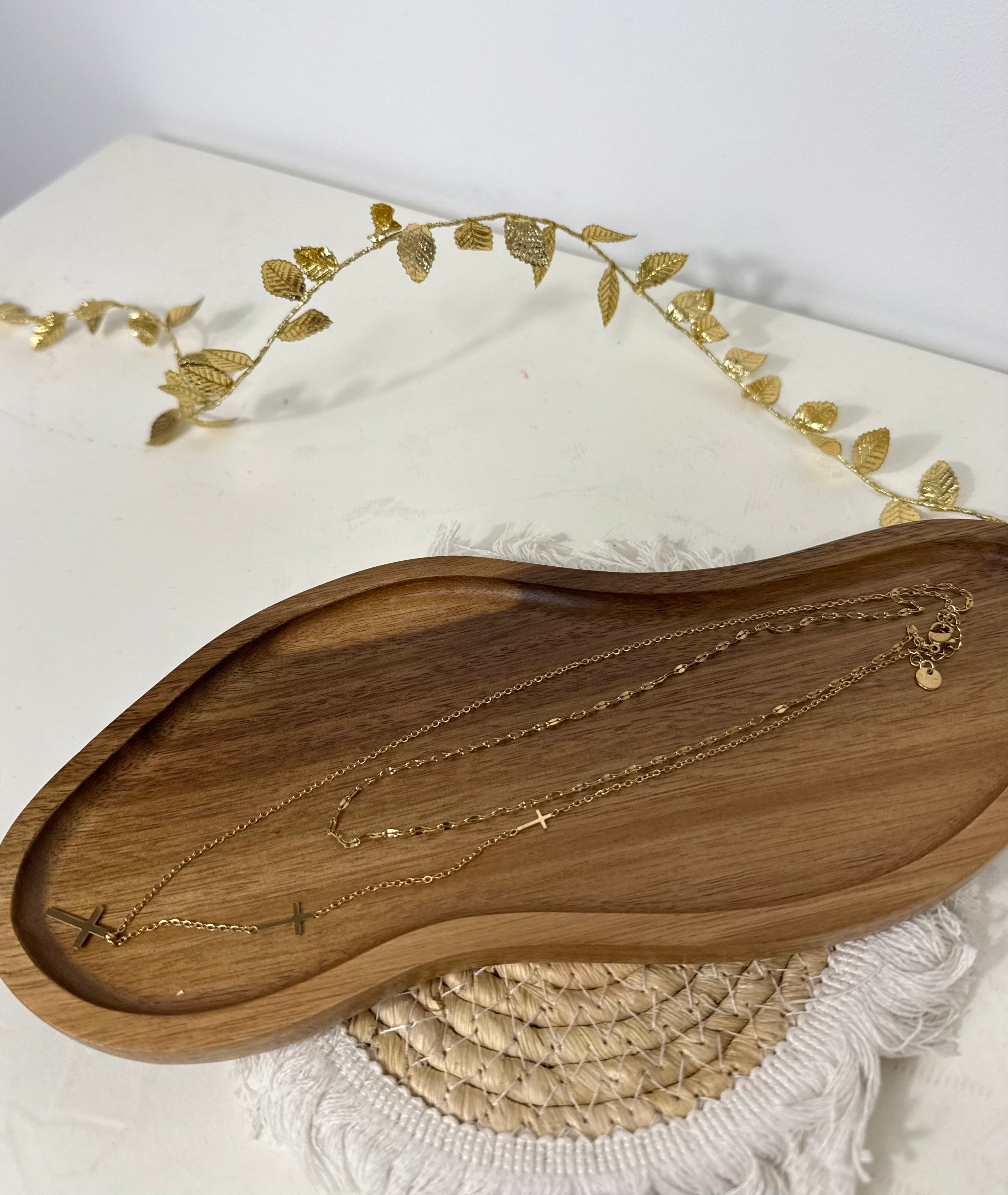 collier Collier Cruz doré | Acier Inoxydable dsclothes