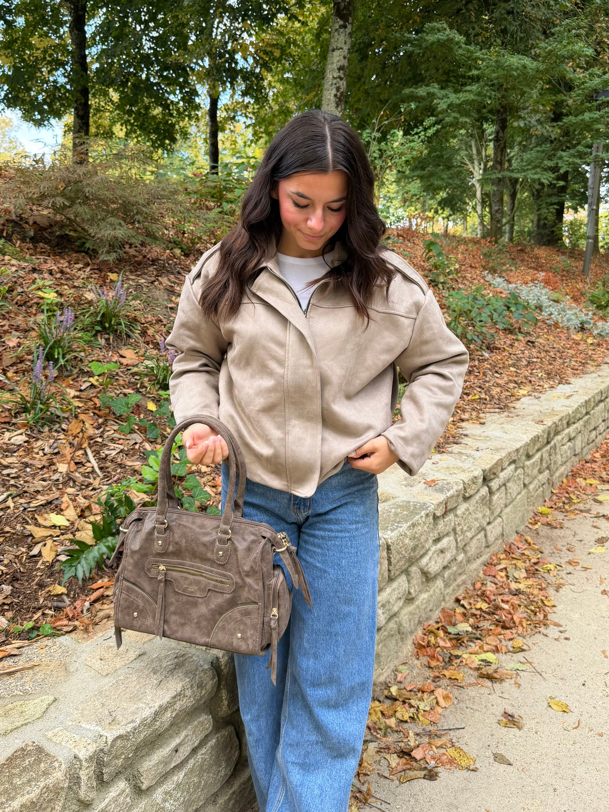 veste Veste Alba taupe dsclothes