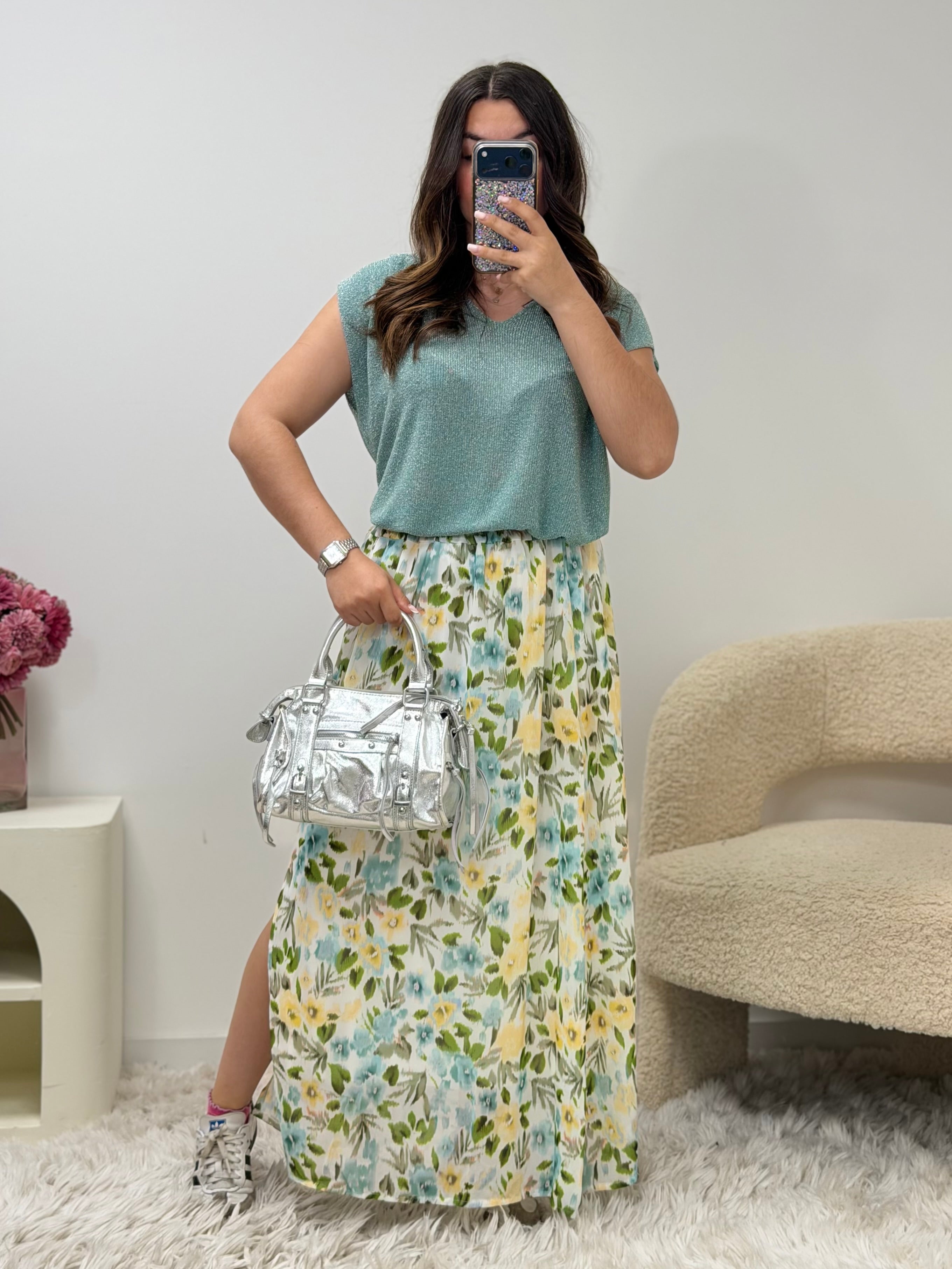 Jupe Jupe ANAÉ blossom bleu dsclothes
