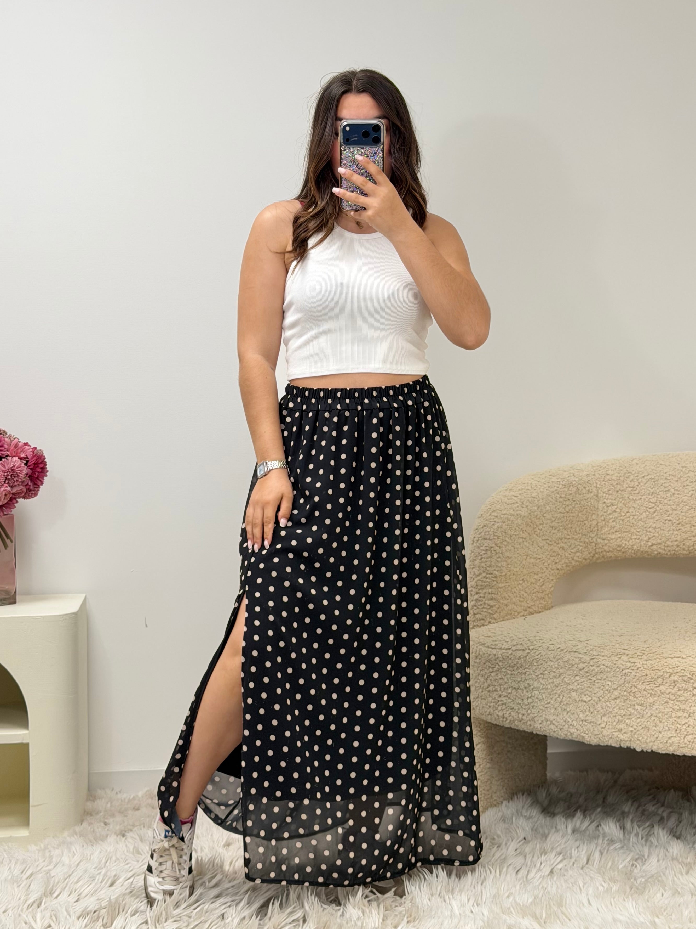 Jupe Jupe ANAÉ à pois dsclothes