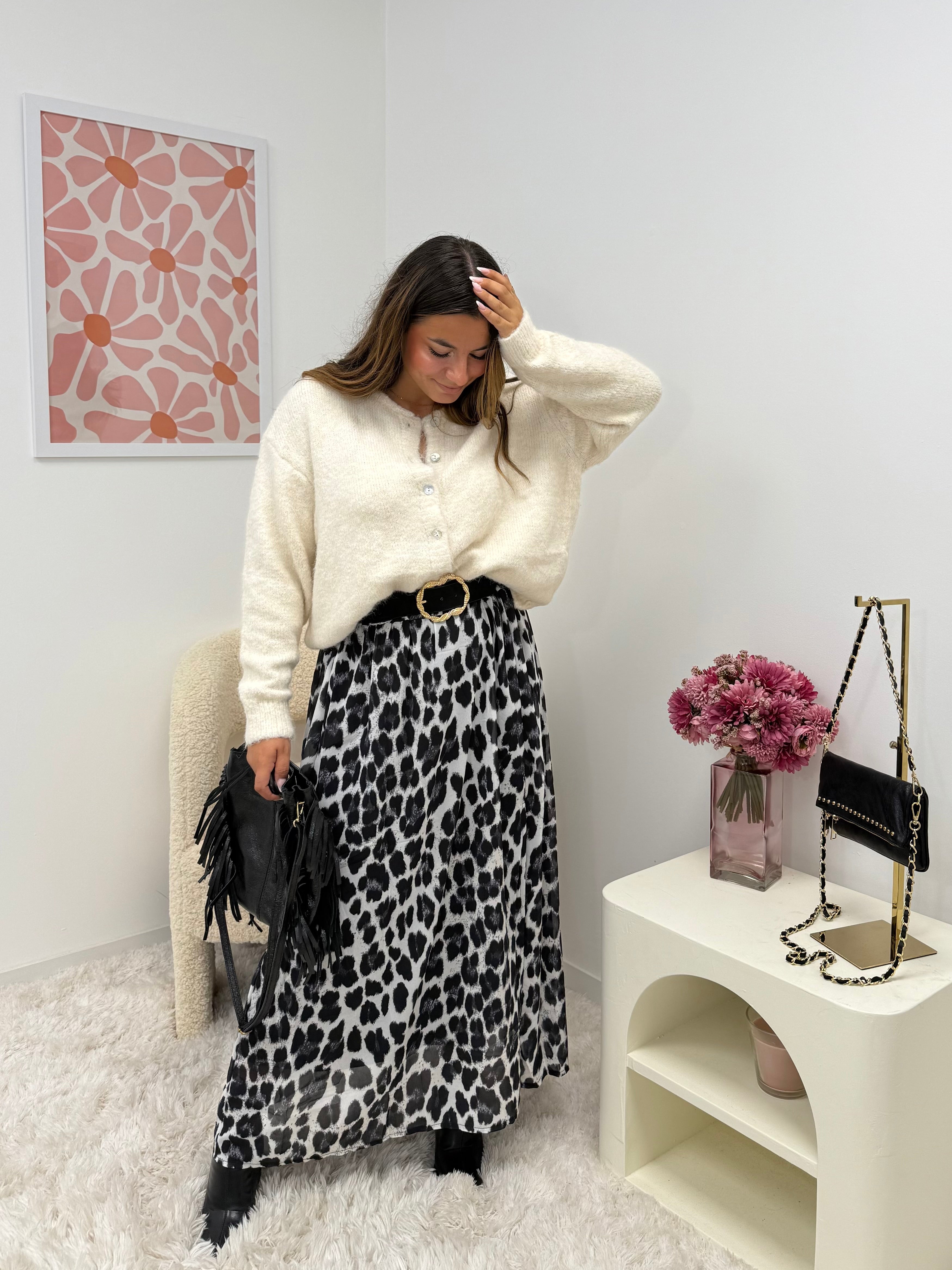 Jupe ANAE léopard dsclothes