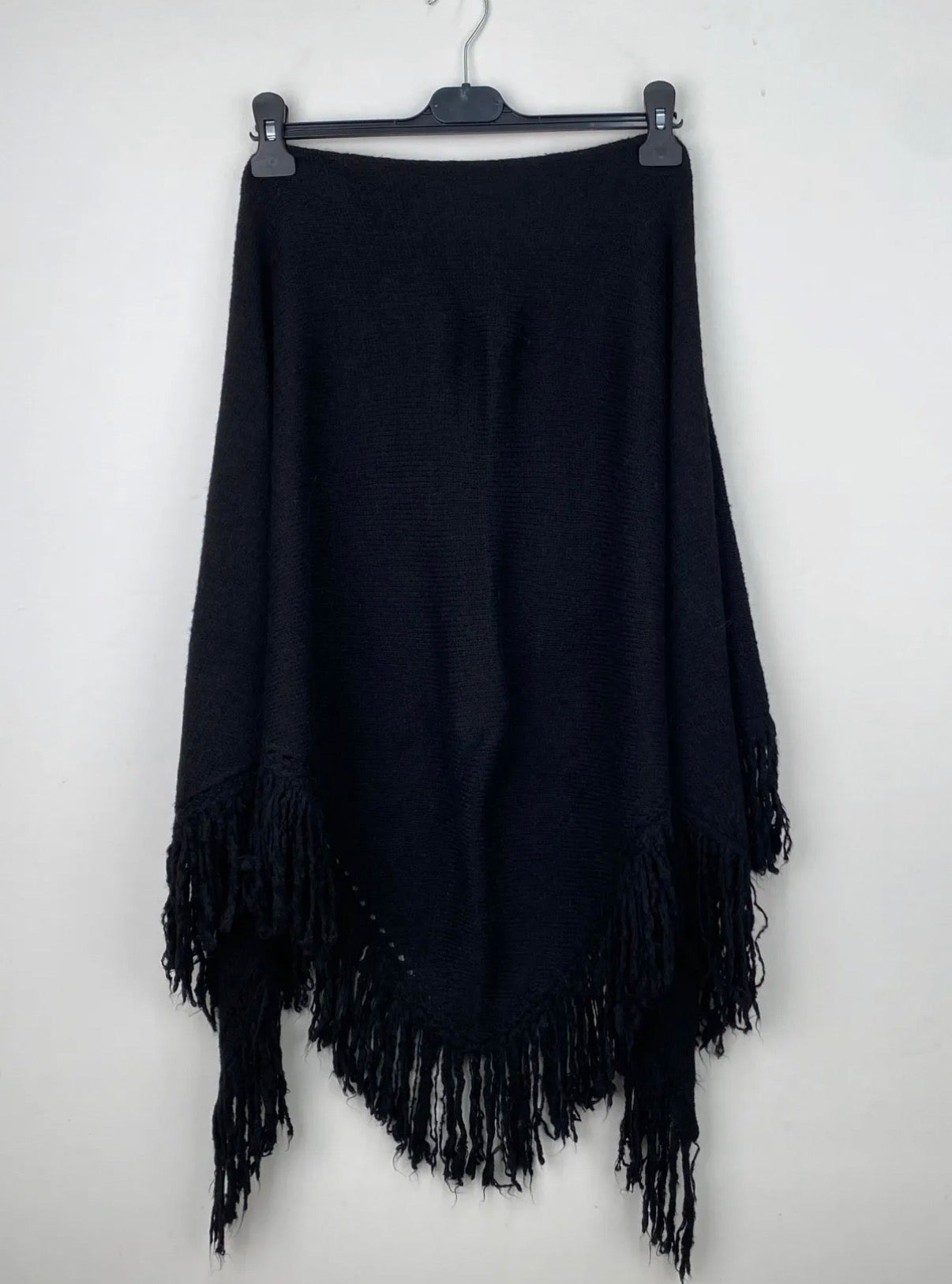 Écharpe en laine noir