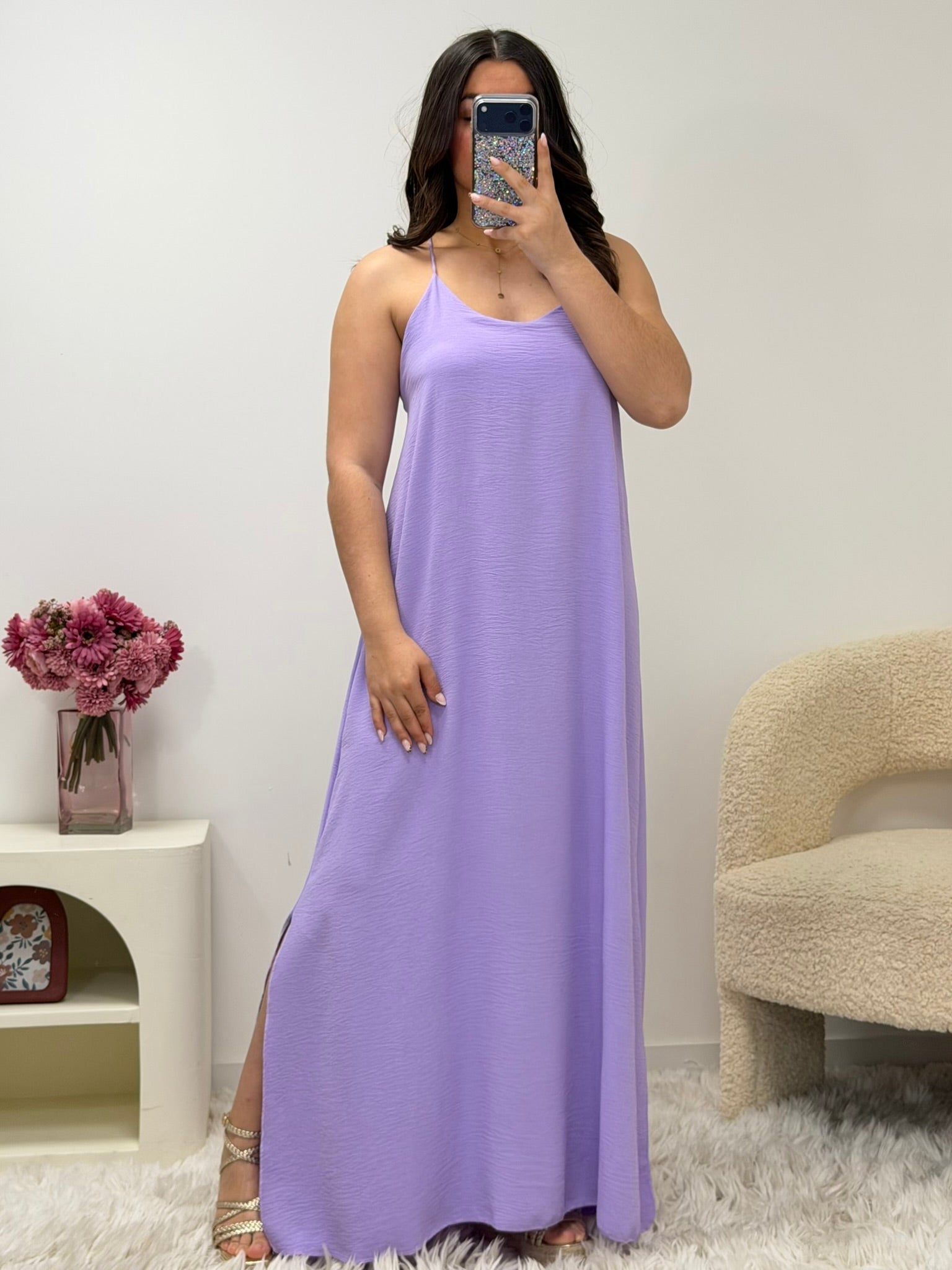 robe Robe LÉANE lila dsclothes