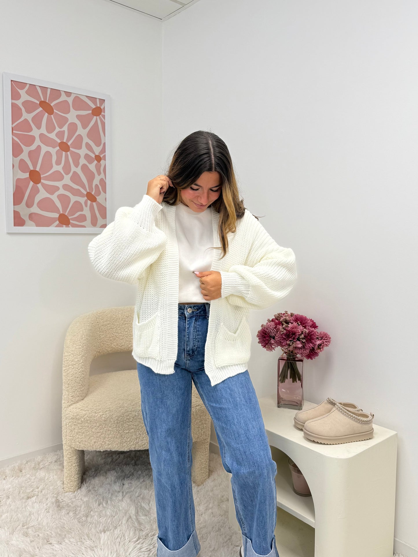 Gilet en maille New York (plusieurs coloris)