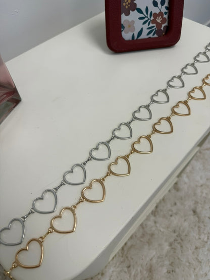 Ceinture coeur (plusieurs choix)