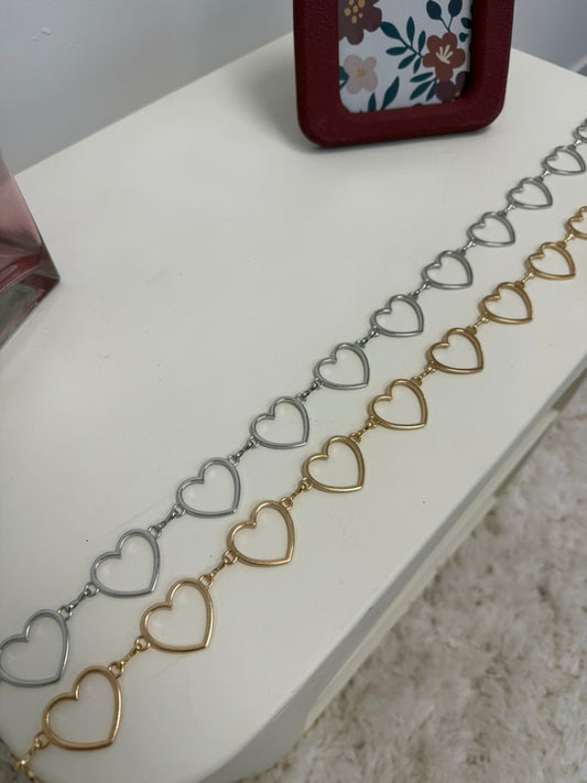 Ceinture coeur (plusieurs choix)