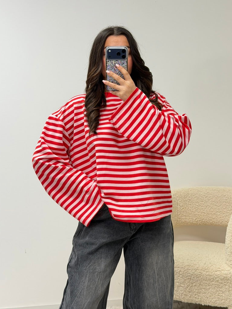 haut T-shirt TESSA rouge/rose dsclothes