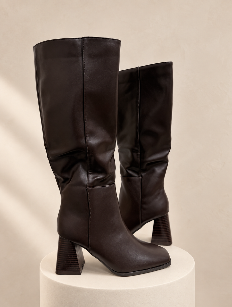 bottes Bottes Charlize marron dsclothes