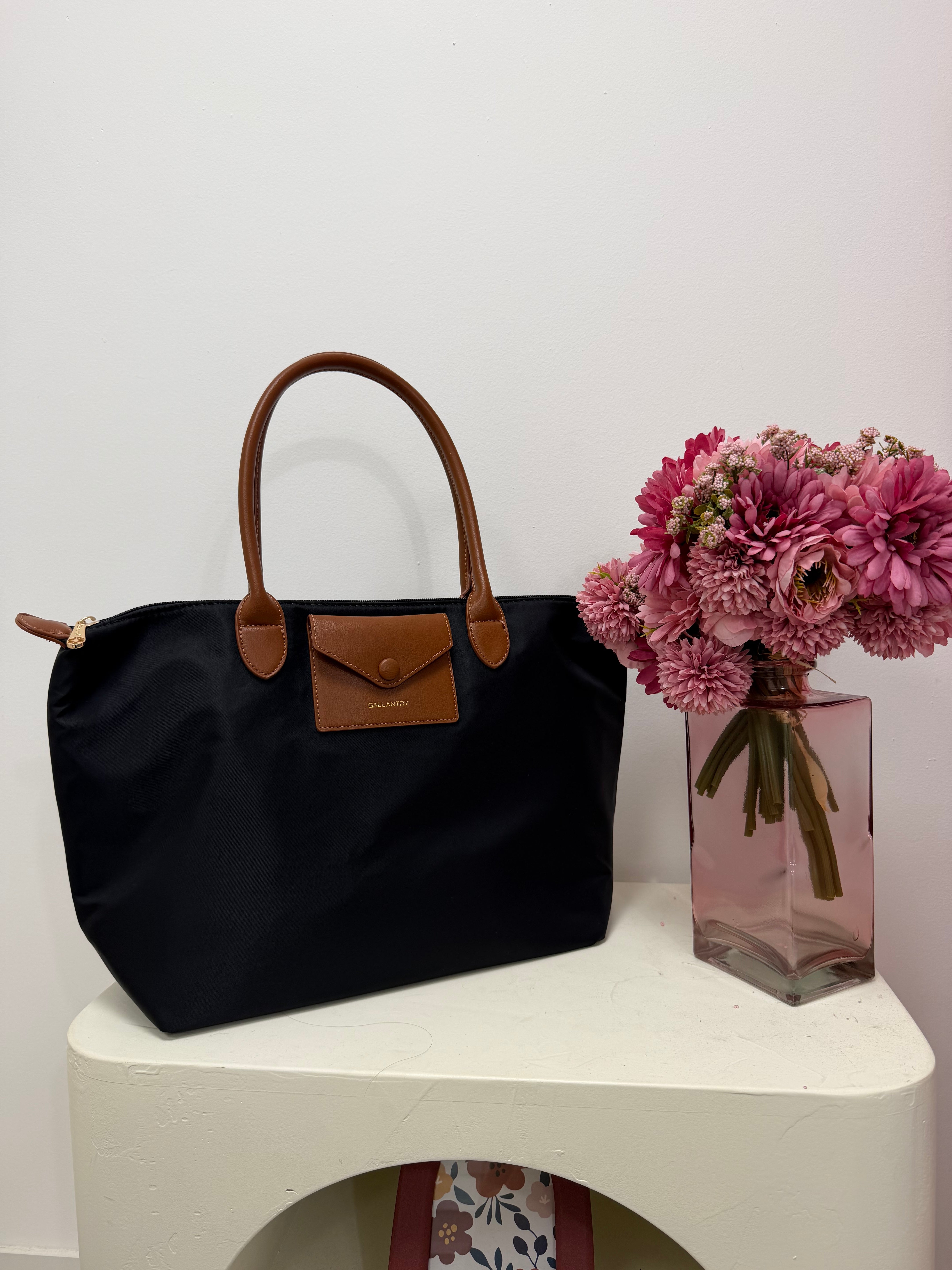 Sac de cours noir format 28x33 cm Ds'Clothes