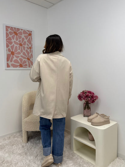 Veste blazer oversize (plusieurs coloris)