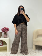 pantalon Pantalon MIRA Léopard gris dsclothes
