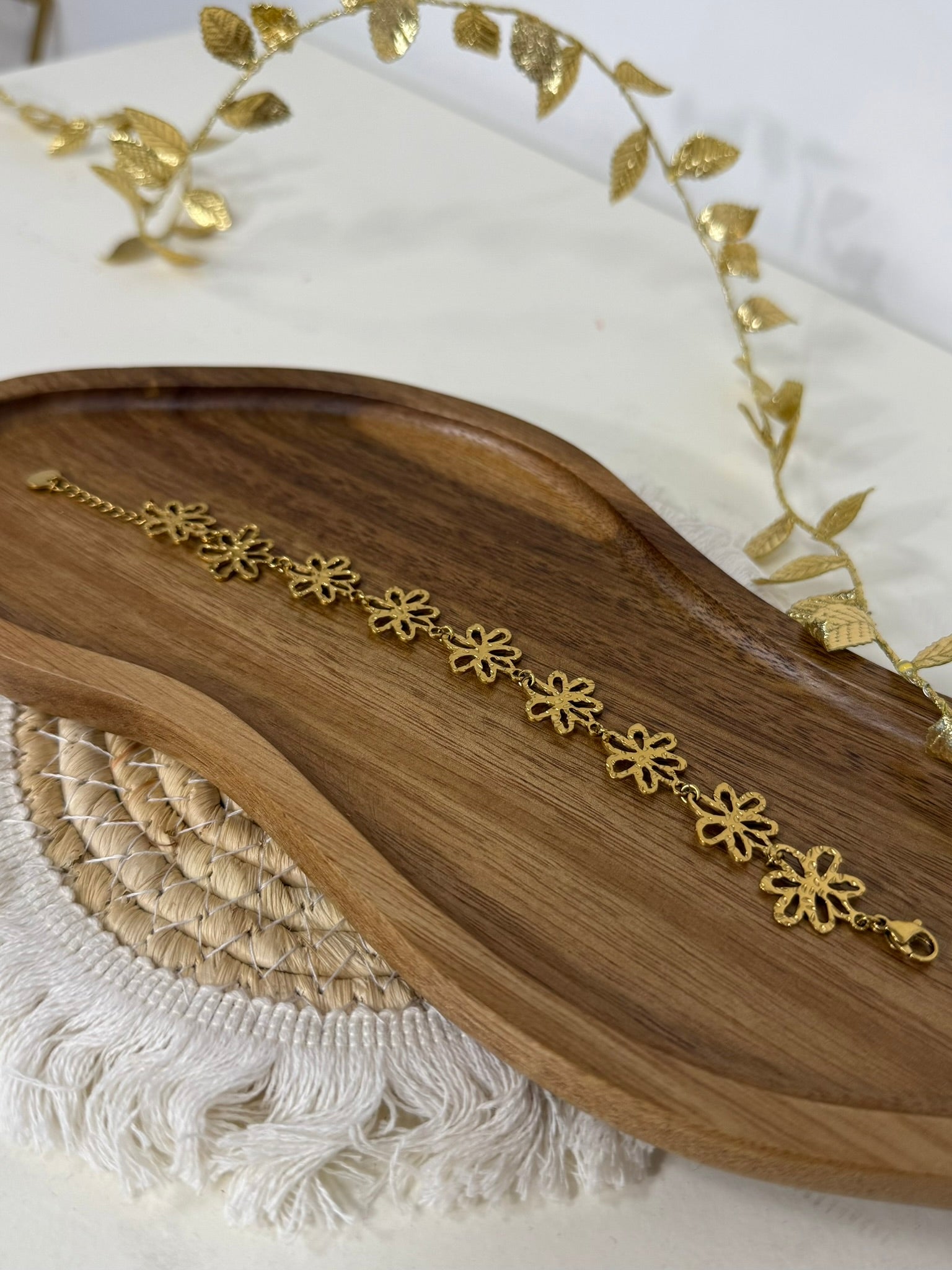 bracelet Bracelet Lia doré | Acier Inoxydable dsclothes