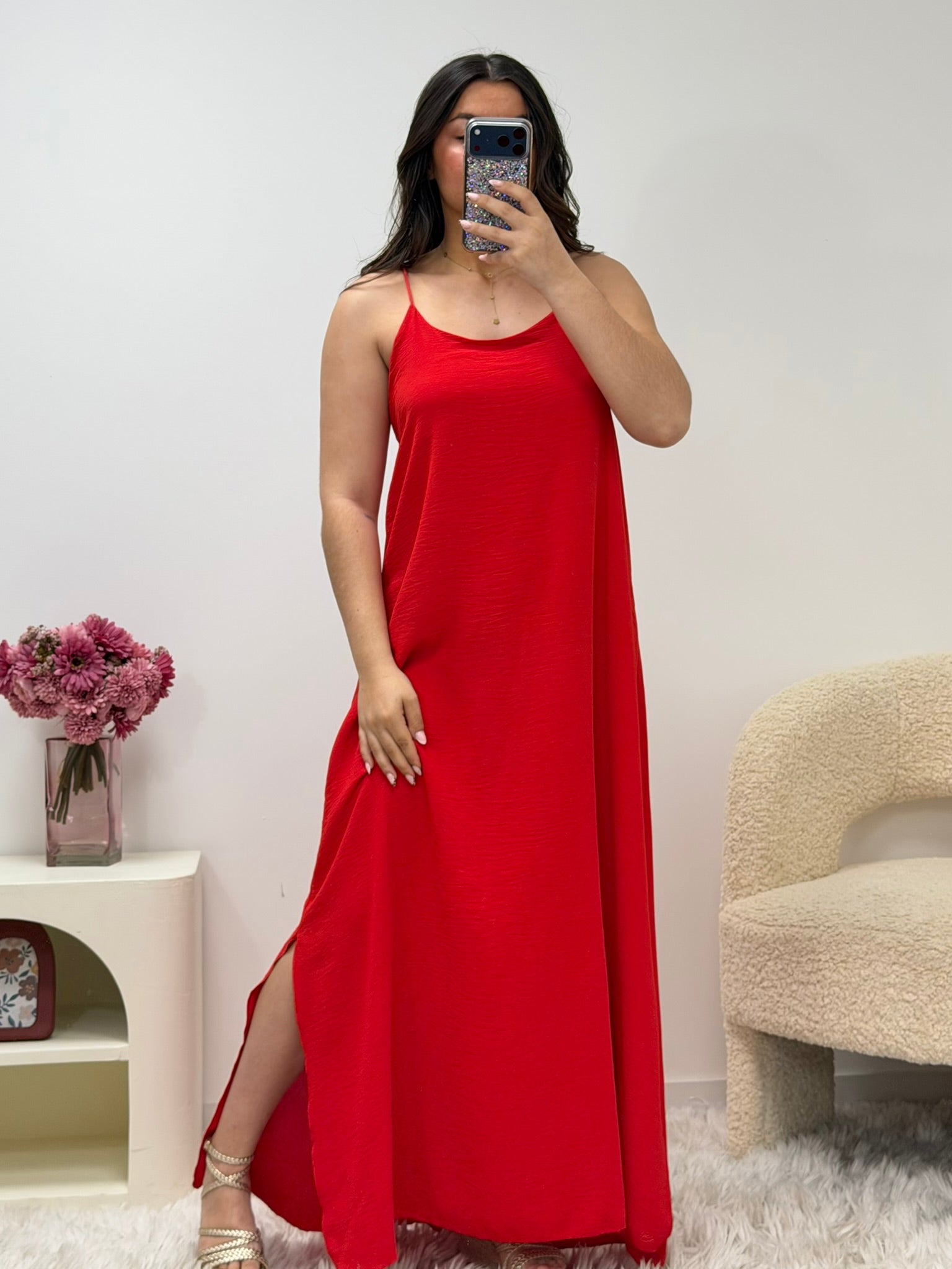 robe Robe LÉANE rouge dsclothes