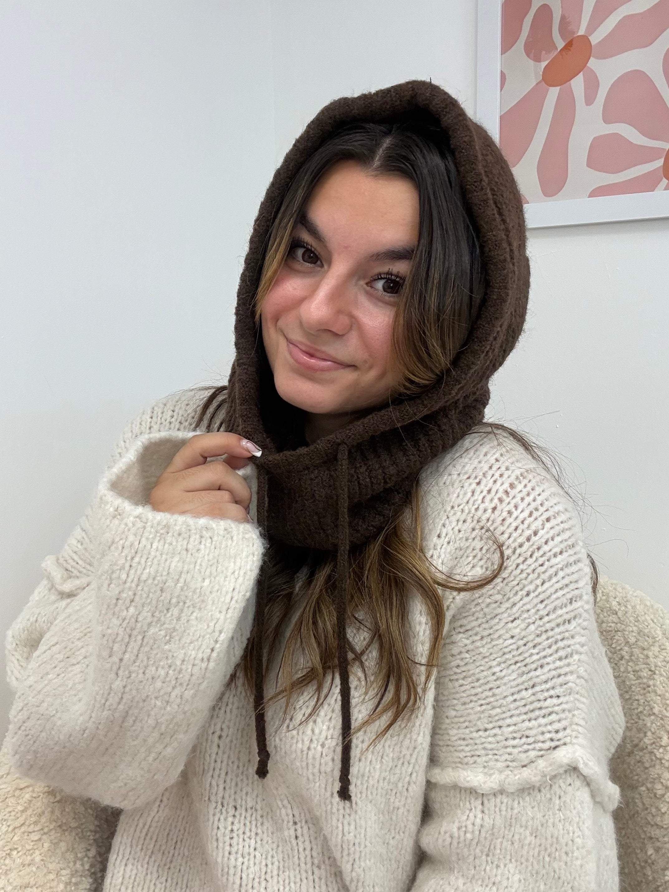 accessoires Capuche en laine marron dsclothes