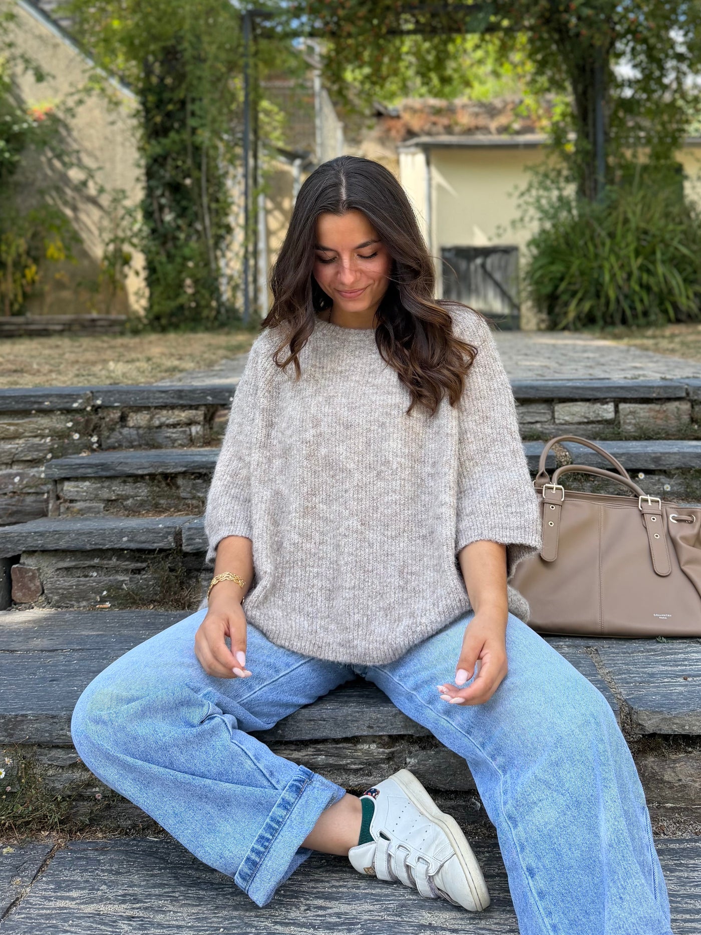 Pull Pull MAEVA taupe dsclothes