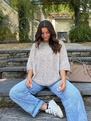 Pull Pull MAEVA taupe dsclothes