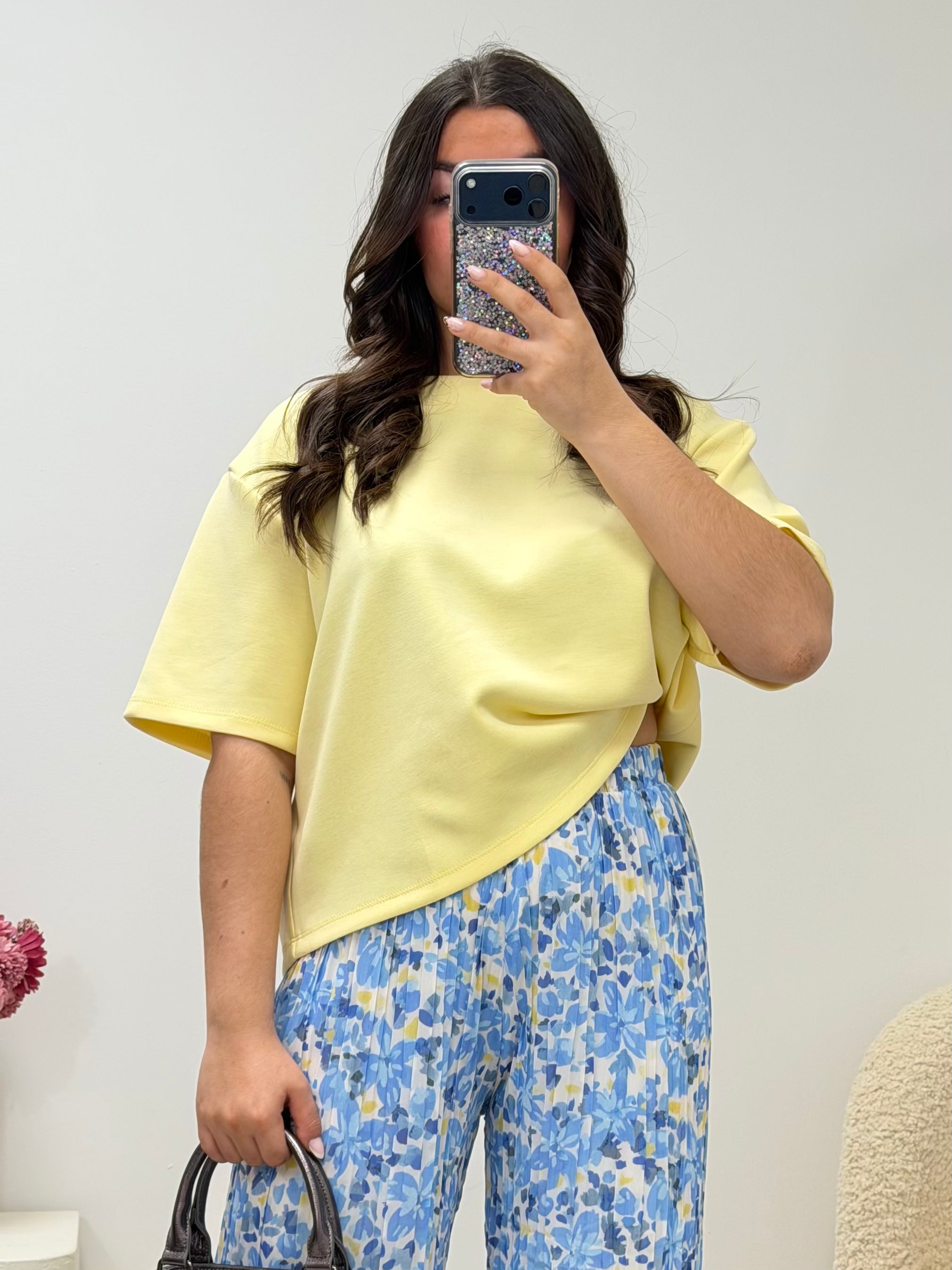 haut T-shirt RACHEL jaune dsclothes