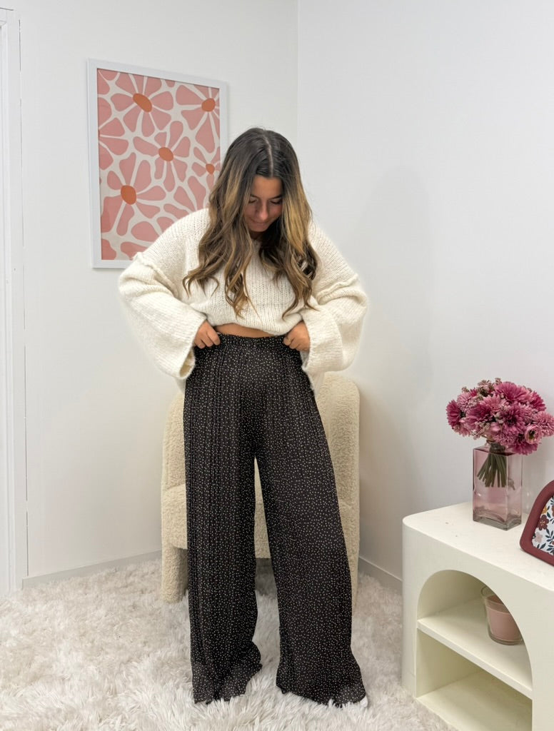pantalon MIRA à pois