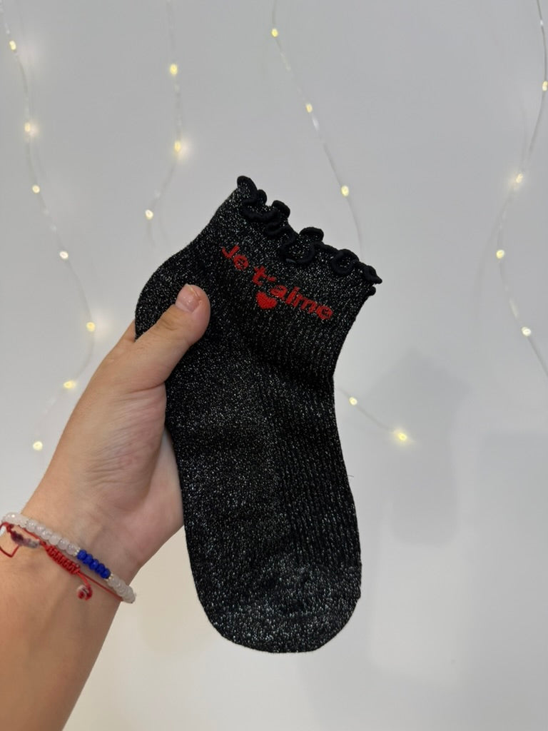 chaussette JE T'AIME