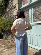 haut Blouse Cléa beige dsclothes