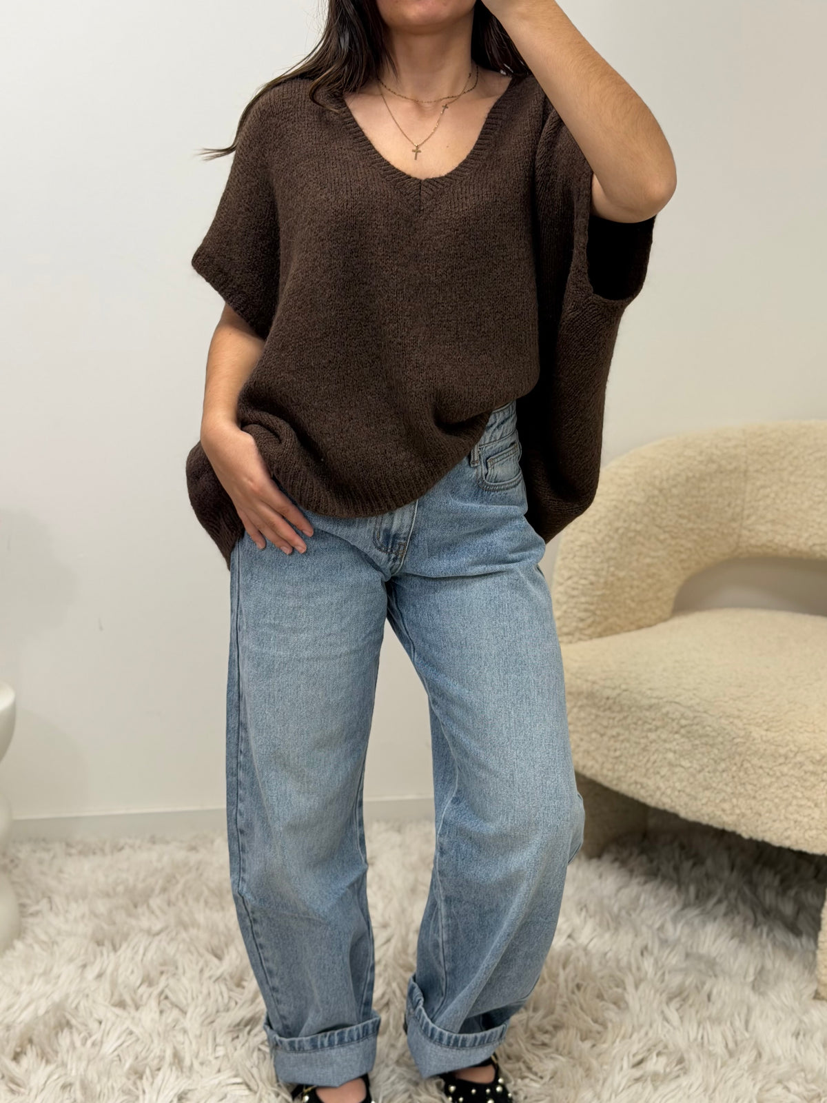 Pull VITTORIA choco 🇮🇹 dsclothes