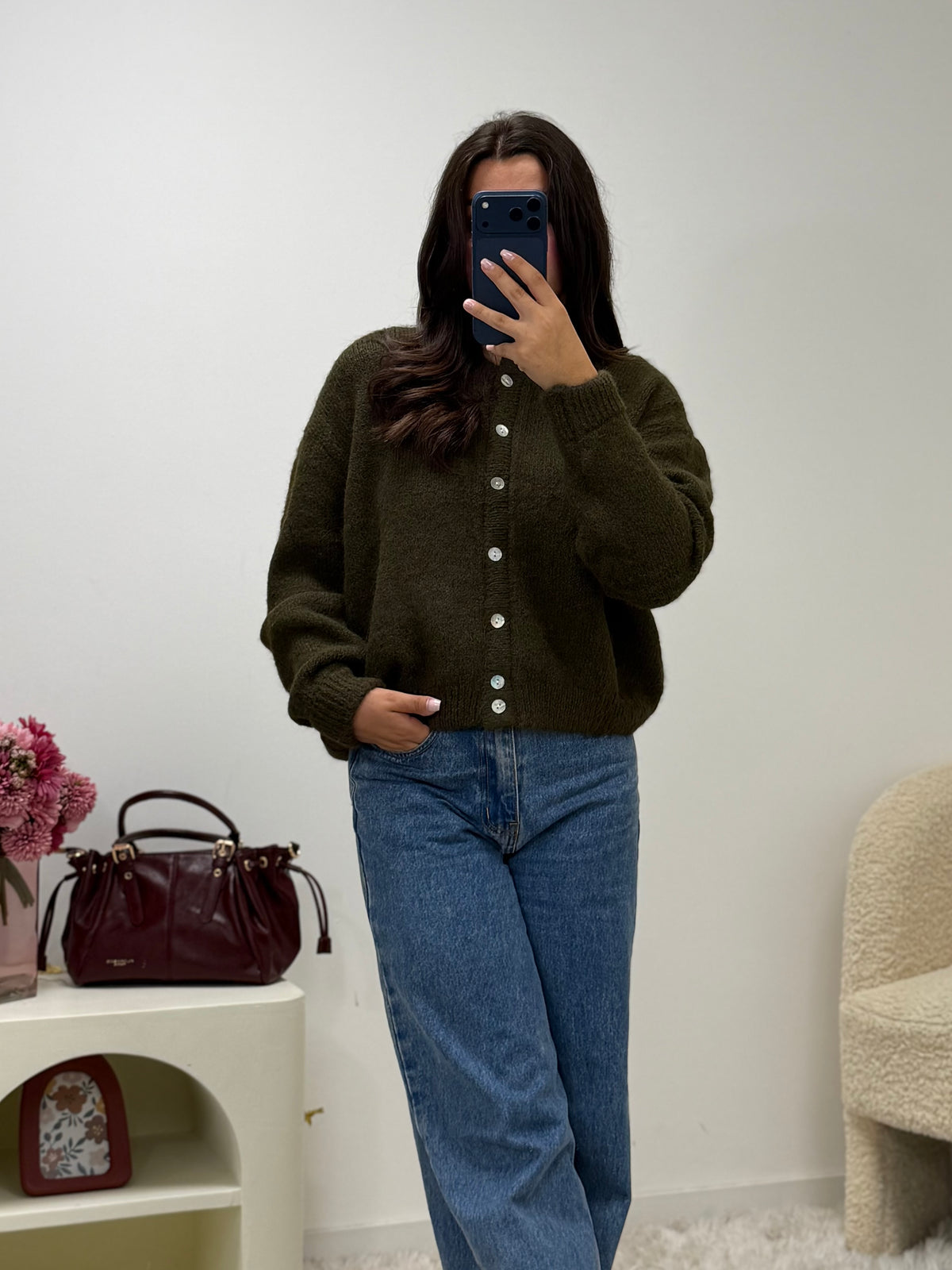 gilet Gilet HOLLY kaki dsclothes