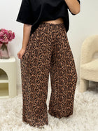 pantalon Pantalon MIRA Léopard Camel dsclothes