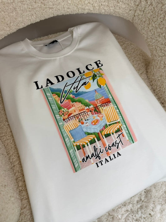 t-shirt "DOLCE VITA" (précommande)
