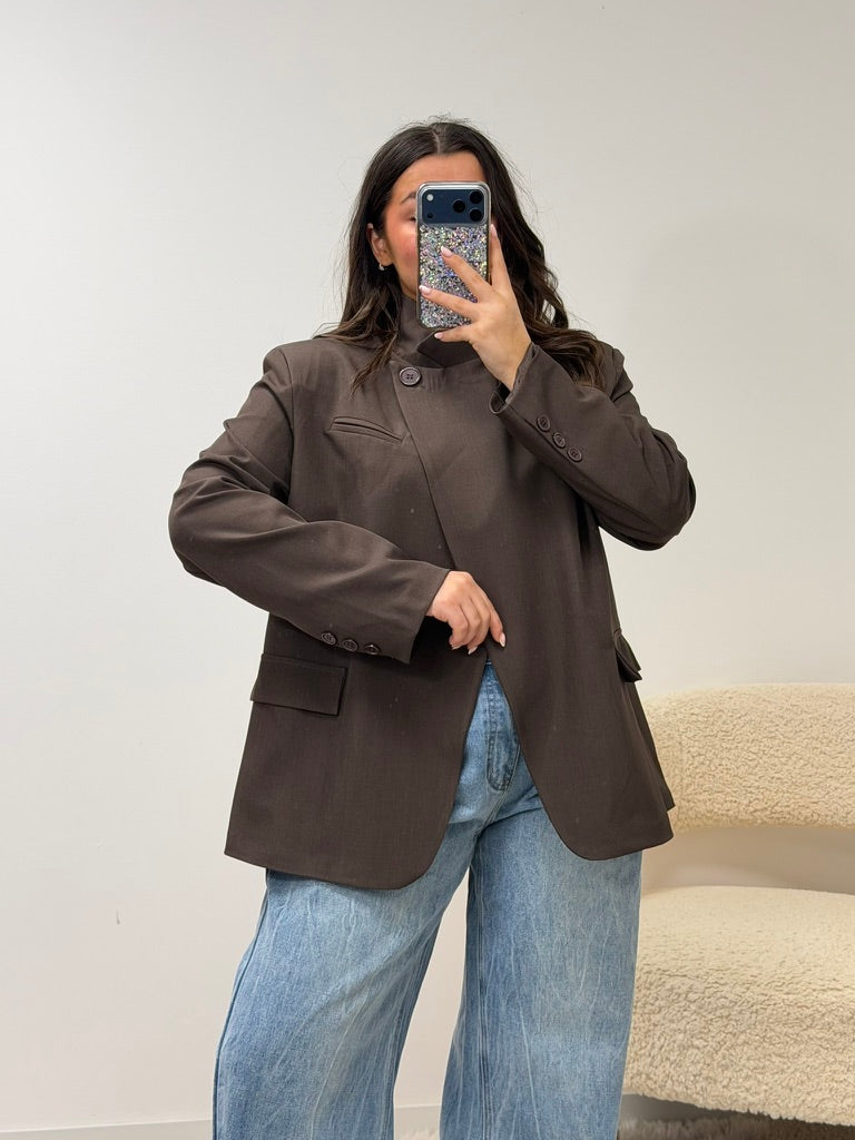 blazer Blazer TYFENN marron dsclothes