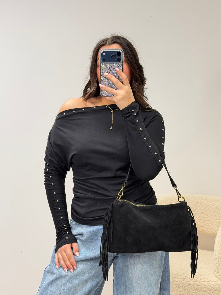 haut Haut MANON noir dsclothes