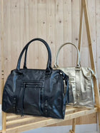 Sac bandoulière noir grand format – sac de rentrée 2026 femme – Ds'Clothes