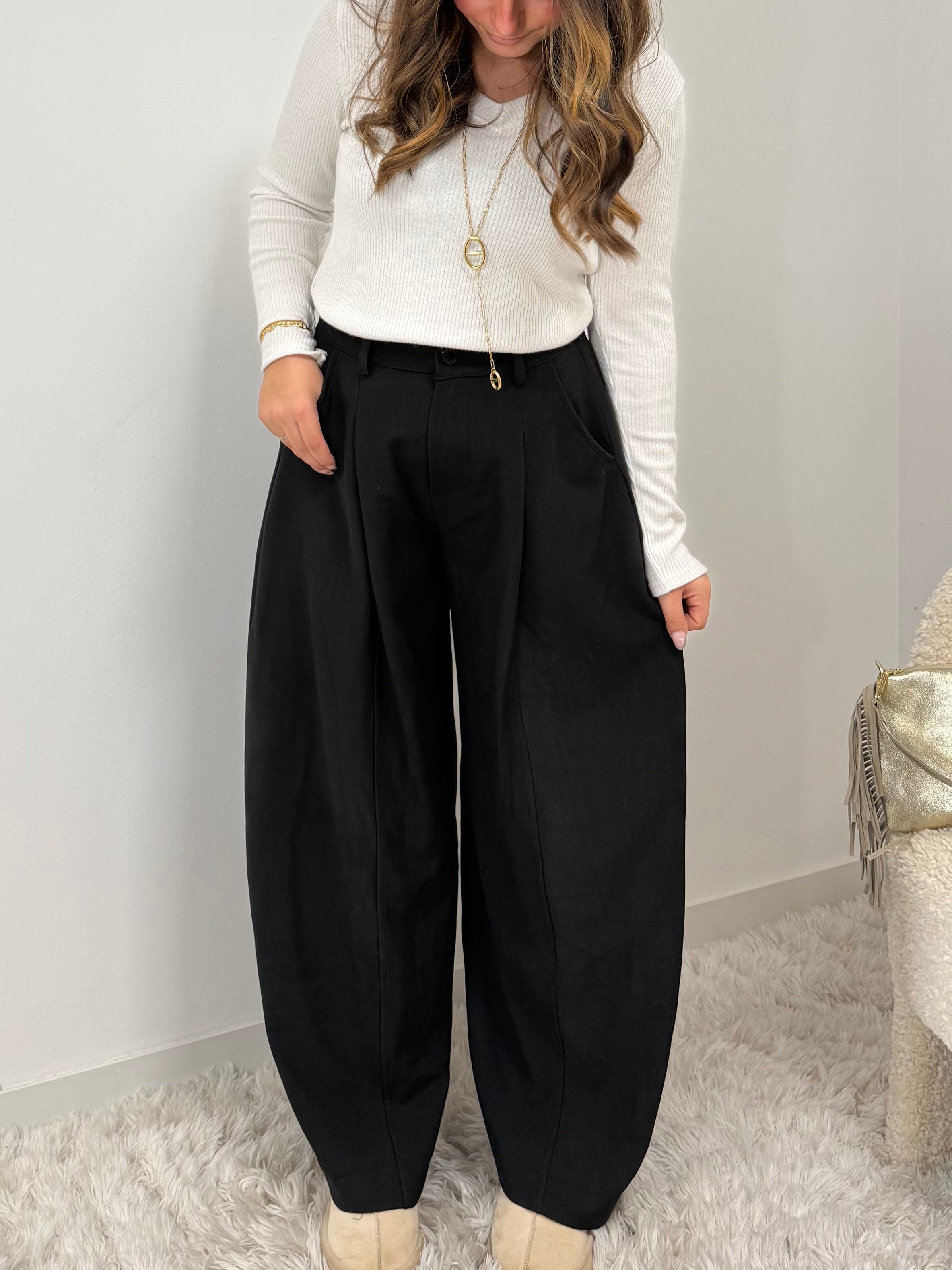 pantalon Pantalon ÉLISE noir dsclothes