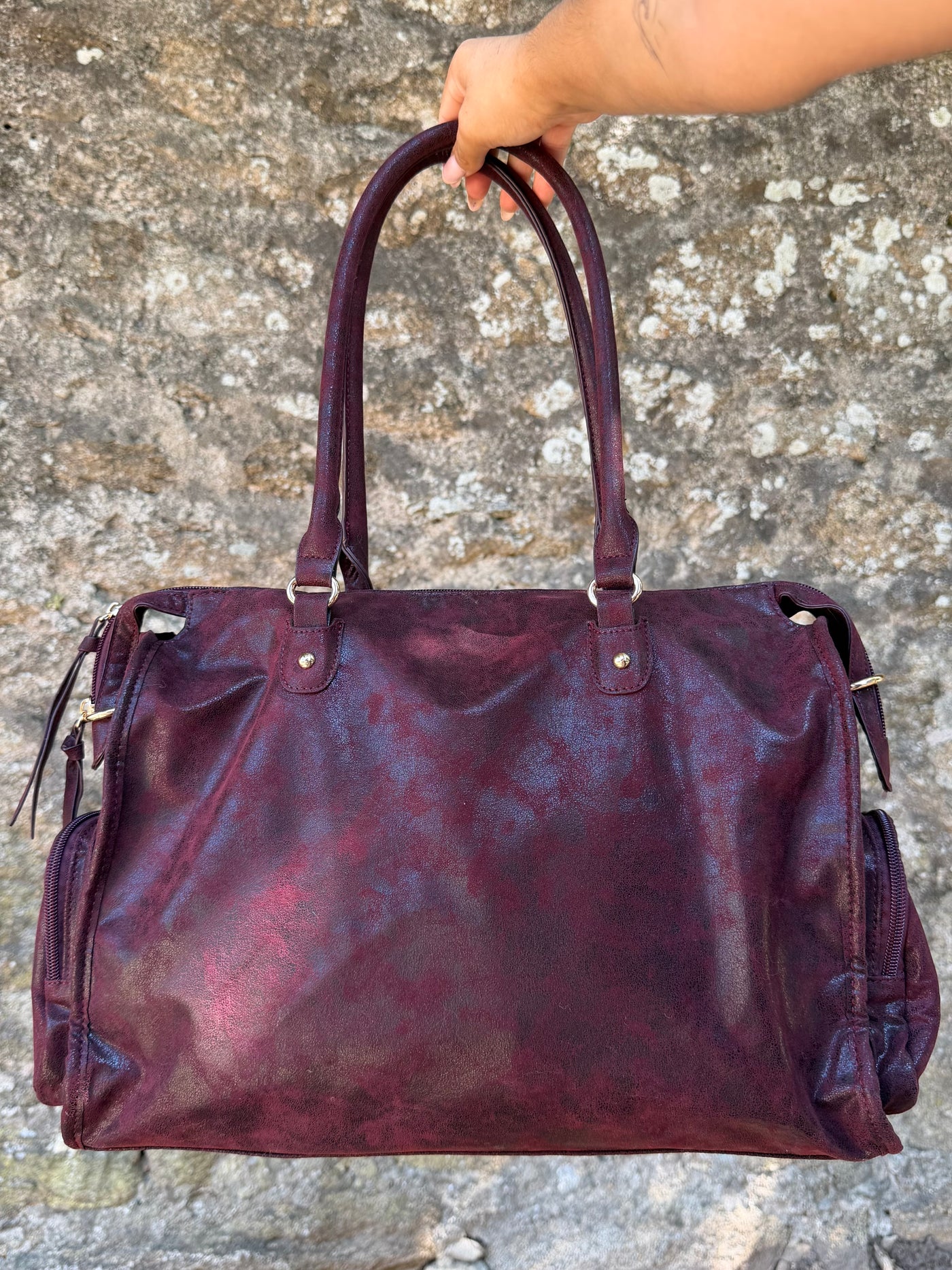 Sac Esmée bordeaux dsclothes