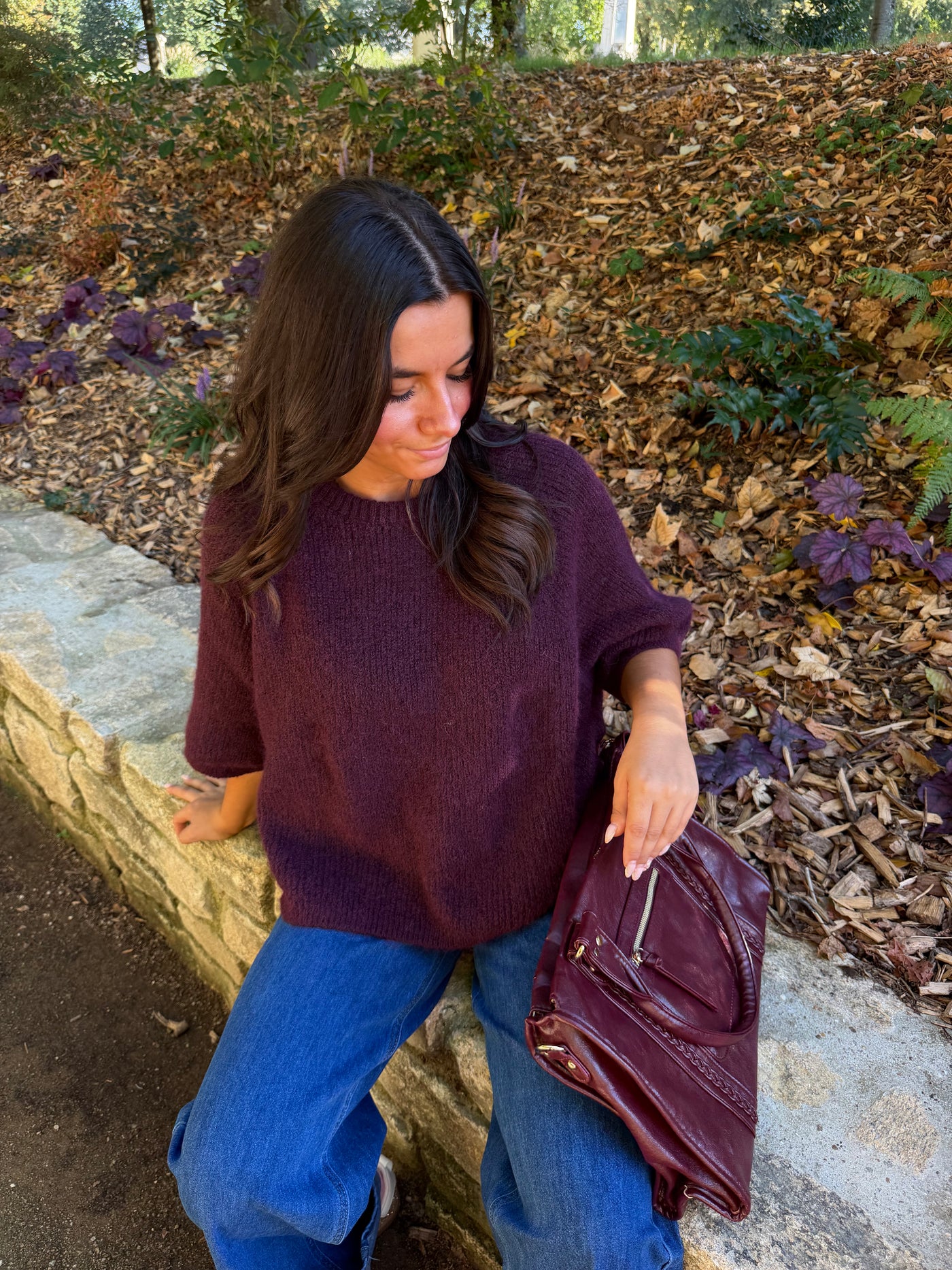 pull Pull MAEVA bordeaux dsclothes