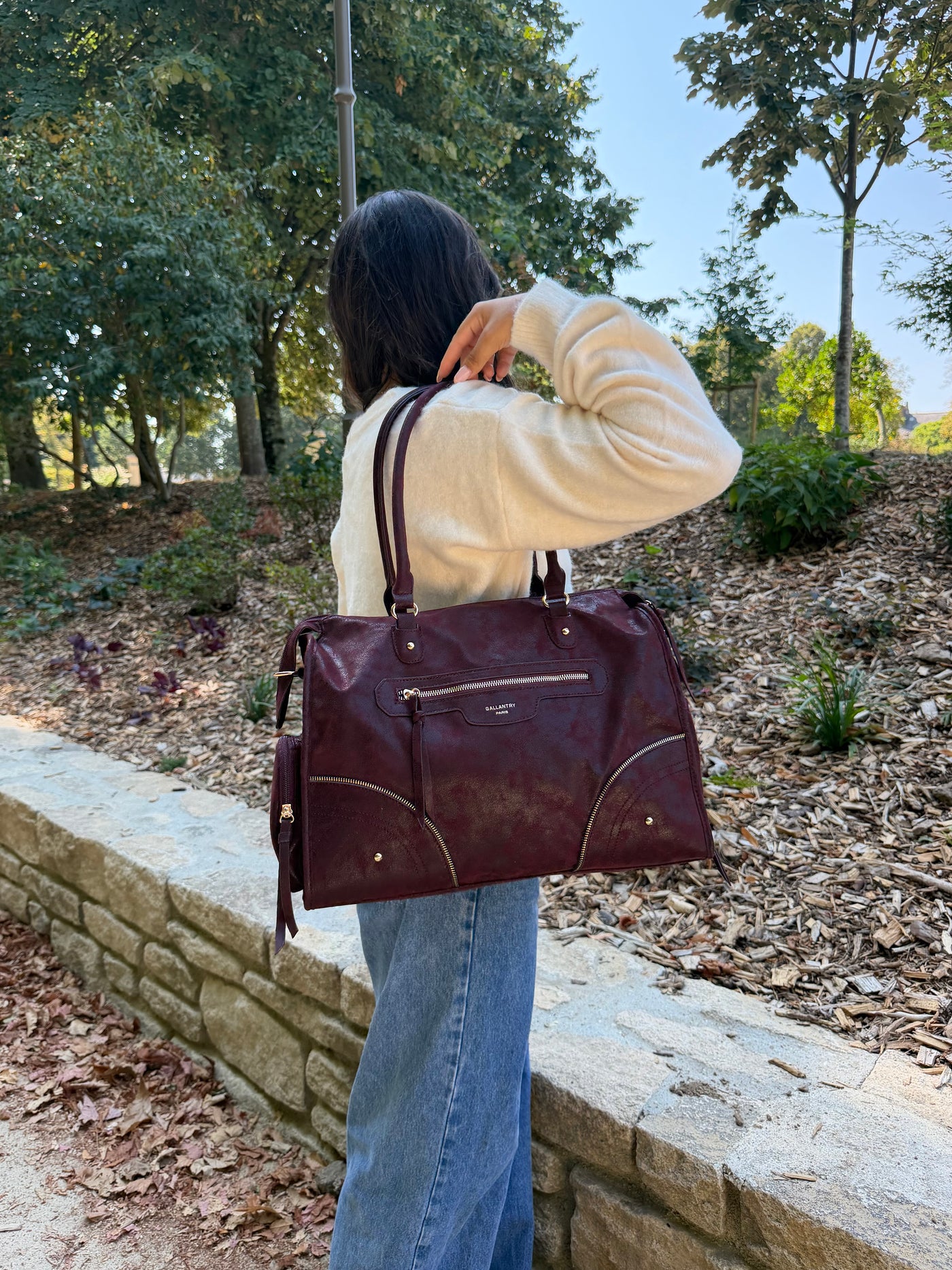 Sac Esmée bordeaux dsclothes