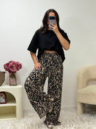 pantalon Pantalon MIRA zèbre beige dsclothes