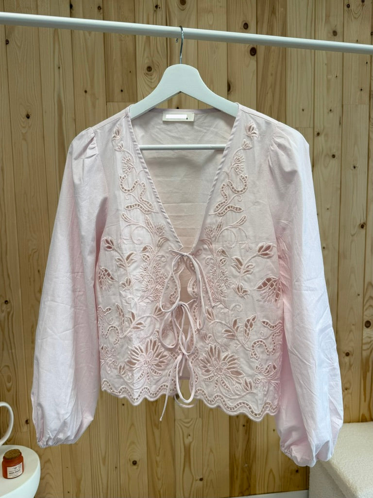 Blouse rose Athéna fluide et féminine esprit Dolce Vita – Ds'Clothes