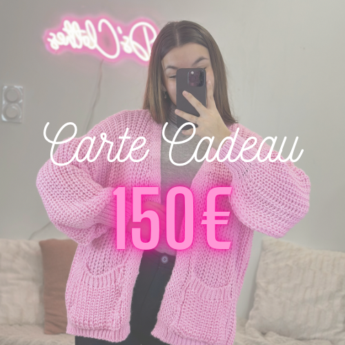 Carte cadeau 150€