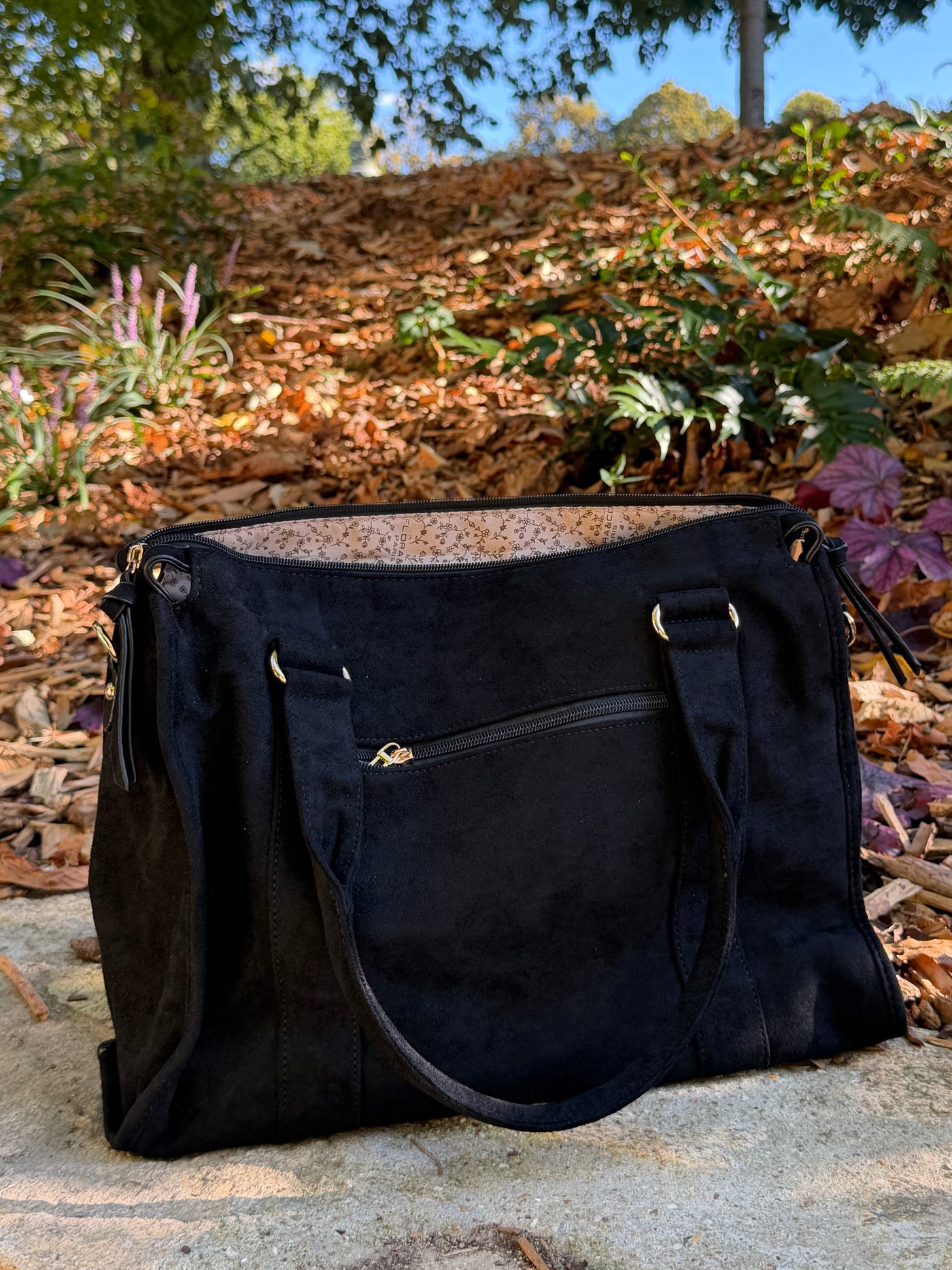 sac Sac MILO suédine noir dsclothes