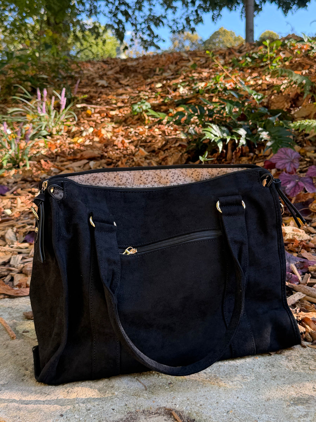 sac Sac MILO suédine noir dsclothes