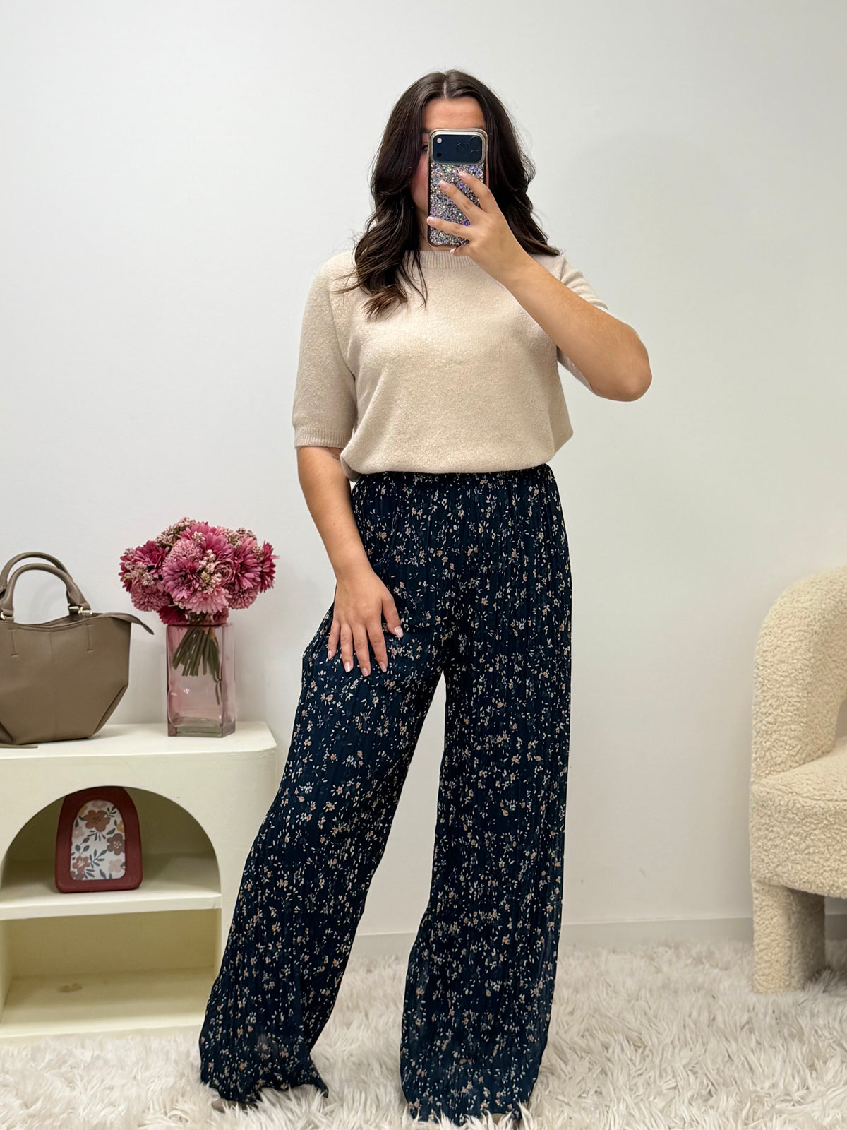 pantalon Pantalon MIRA liberty bleu marine dsclothes