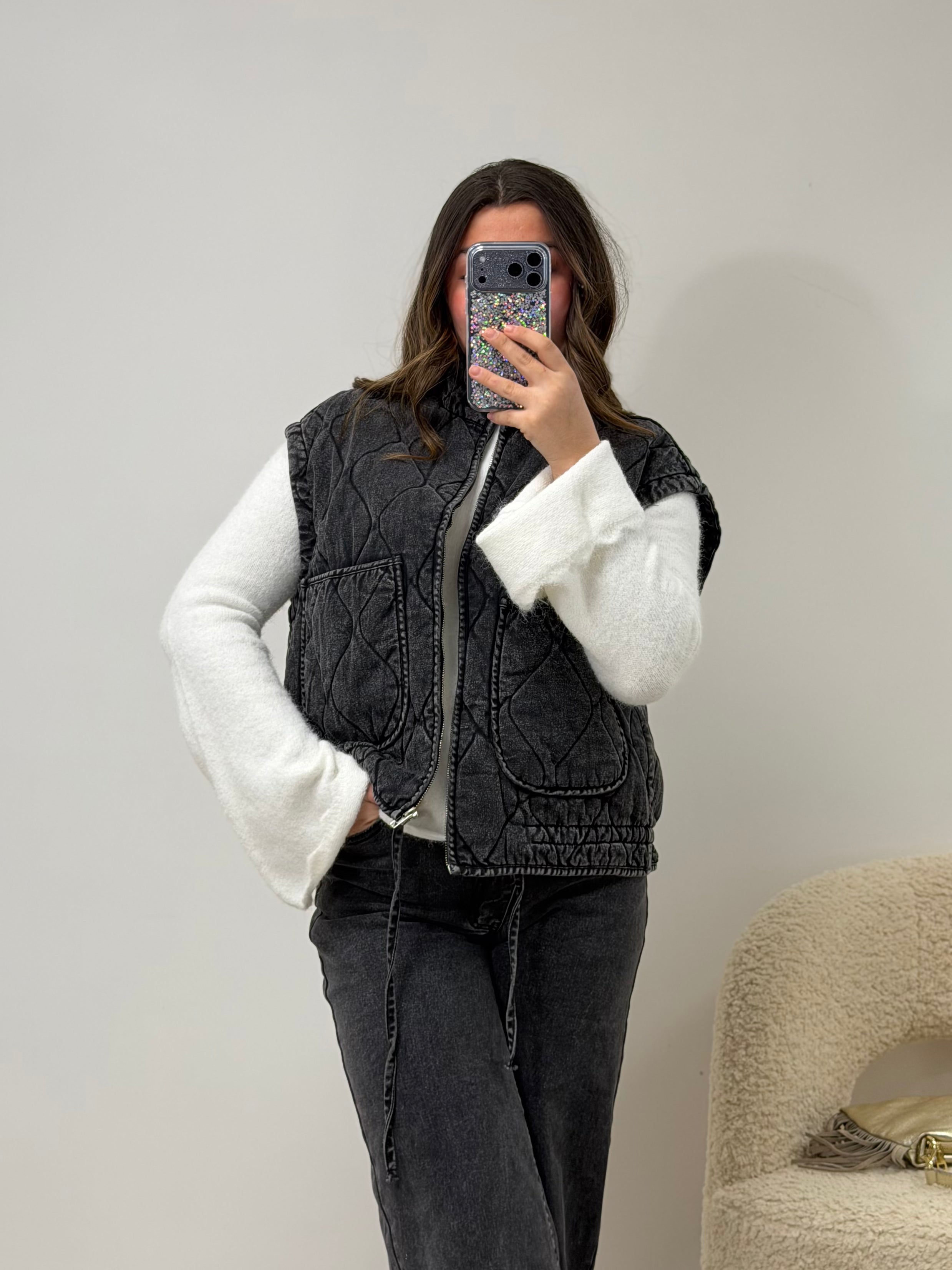 veste Veste LILO sans manche grise dsclothes