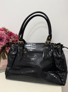sac Sac LOLA XL croco noir dsclothes