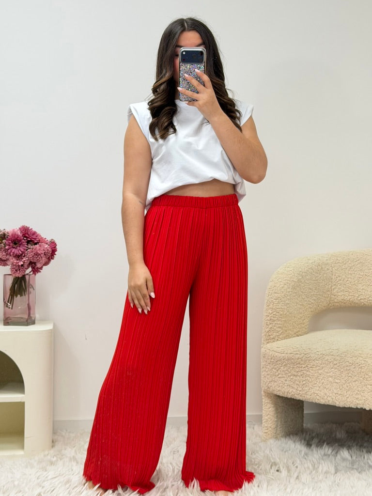 pantalon pantalon ROMY rouge dsclothes