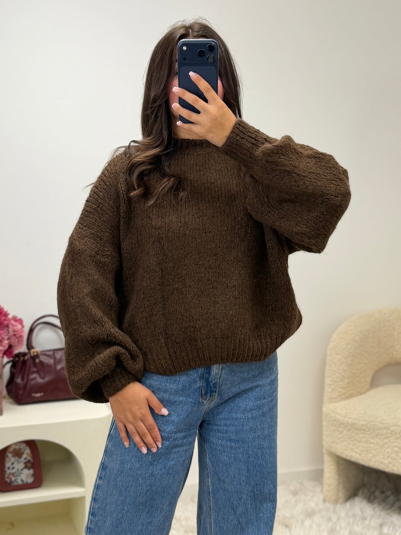 pull Pull BELLE marron dsclothes